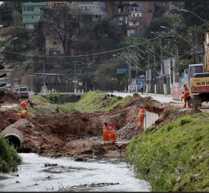 Córrego do Baronesa recebe canalizacao