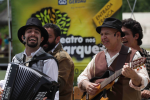 Jardim das Flores recebe teatro nos parques