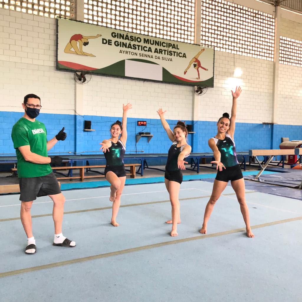 Ginástica Artística de Osasco se adapta a nova rotina de treinos