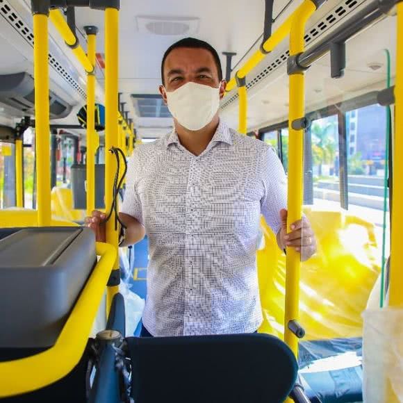 Osasco terá 20 novos ônibus com tecido antiviral