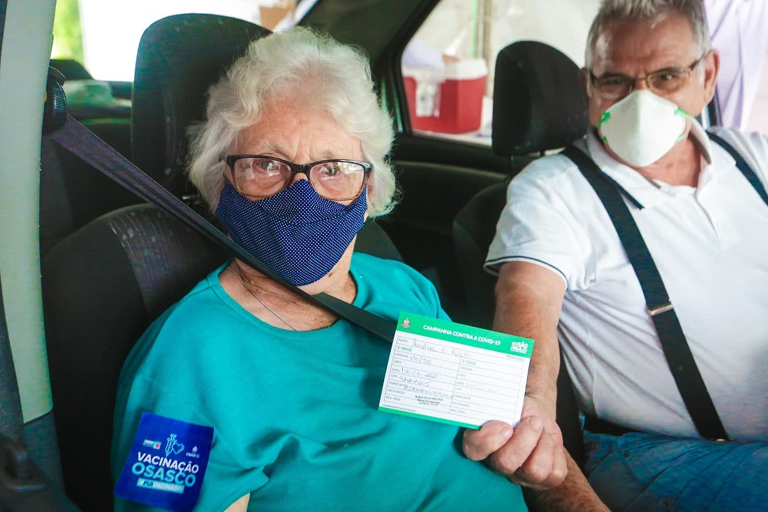 Osasco antecipa vacinação de idosos a partir dos 84 anos para dia 20