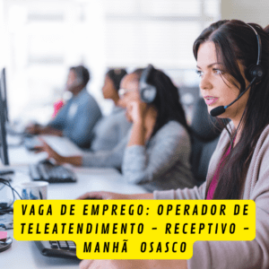 Vagas de emprego